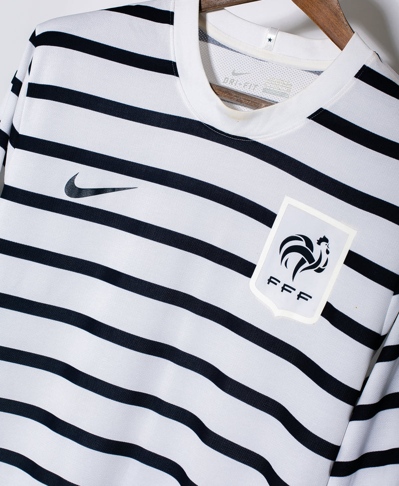 France 2011-12 Evra Player Issue Away Kit (XL)