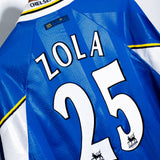 Chelsea 1997-99 Zola Home Kit (L)