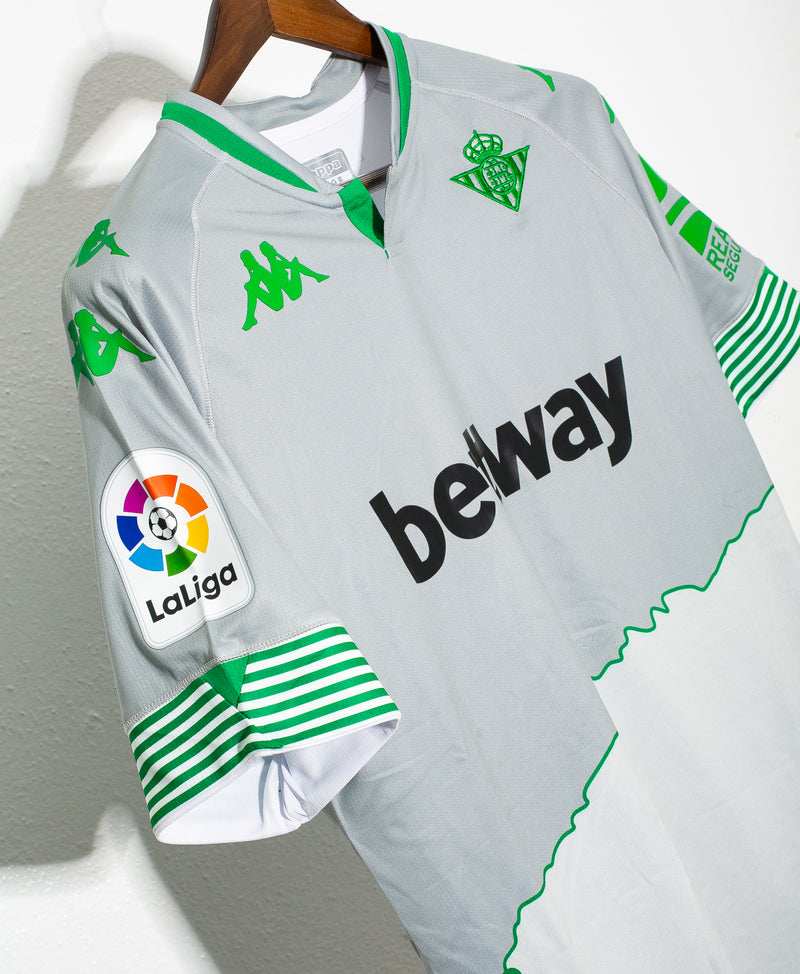 OFFICIAL REAL BETIS BALOMPIE T-SHIRT Size XL HOTSHOT 1992/93 Multi Match