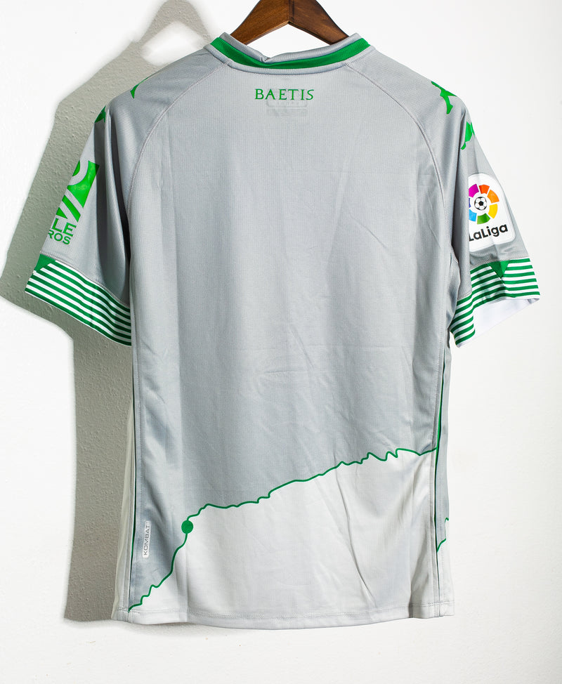 OFFICIAL REAL BETIS BALOMPIE T-SHIRT Size XL HOTSHOT 1992/93 Multi Match
