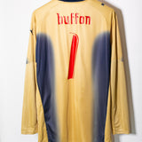 Italy 2006 Buffon Long Sleeve GK Kit (2XL)