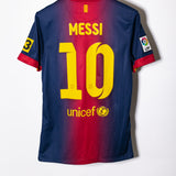 Barcelona 2012-13 Messi Home Kit (S)