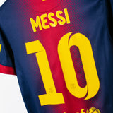 Barcelona 2012-13 Messi Home Kit (S)