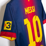 Barcelona 2012-13 Messi Home Kit (S)
