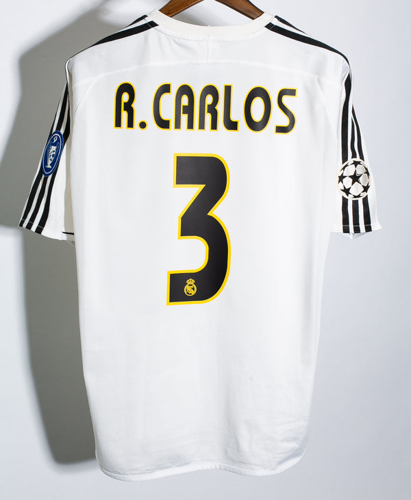 Real Madrid 2003-04 R. Carlos Home Kit (L)