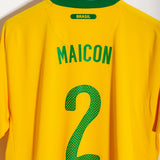 Brazil 2010 Maicon Home Kit (XL)