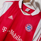 Bayern Munich 2003-04 Long Sleeve Home Kit (M)