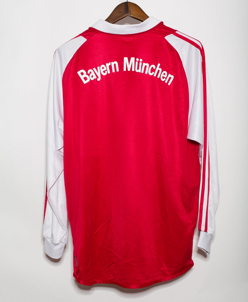 Bayern Munich 2003-04 Long Sleeve Home Kit (M)