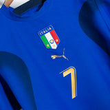 Italy 2006 Del Piero Home Kit (S)