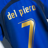 Italy 2006 Del Piero Home Kit (S)