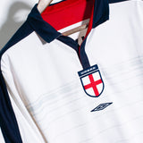 England 2004 Beckham Home Kit (L)