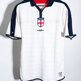 England 2004 Beckham Home Kit (L)