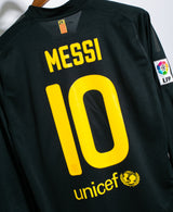 Barcelona 2011-12 Long Sleeve Messi Away Kit (M)