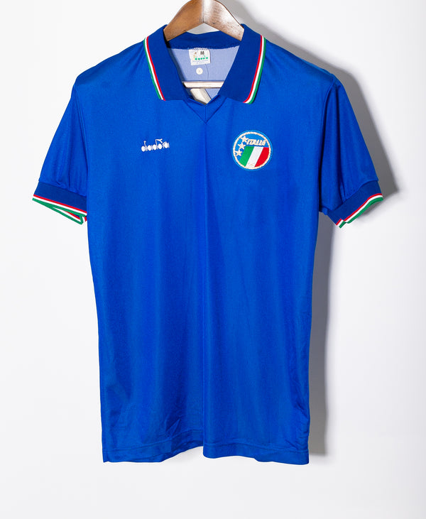 Italy 1986-90 Ancelotti Home Kit (M)