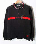 AC Milan 1996 Long Sleeve Polo Shirt (M)