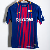 Barcelona 2017-18 Iniesta Special Home Kit (S)