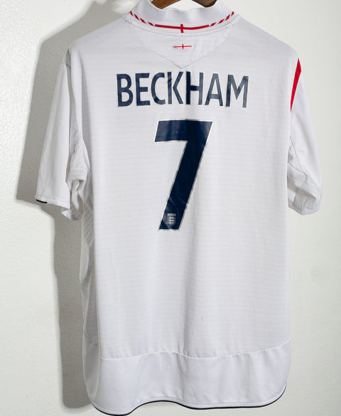 England 2006 Beckham Home Kit (2XL)