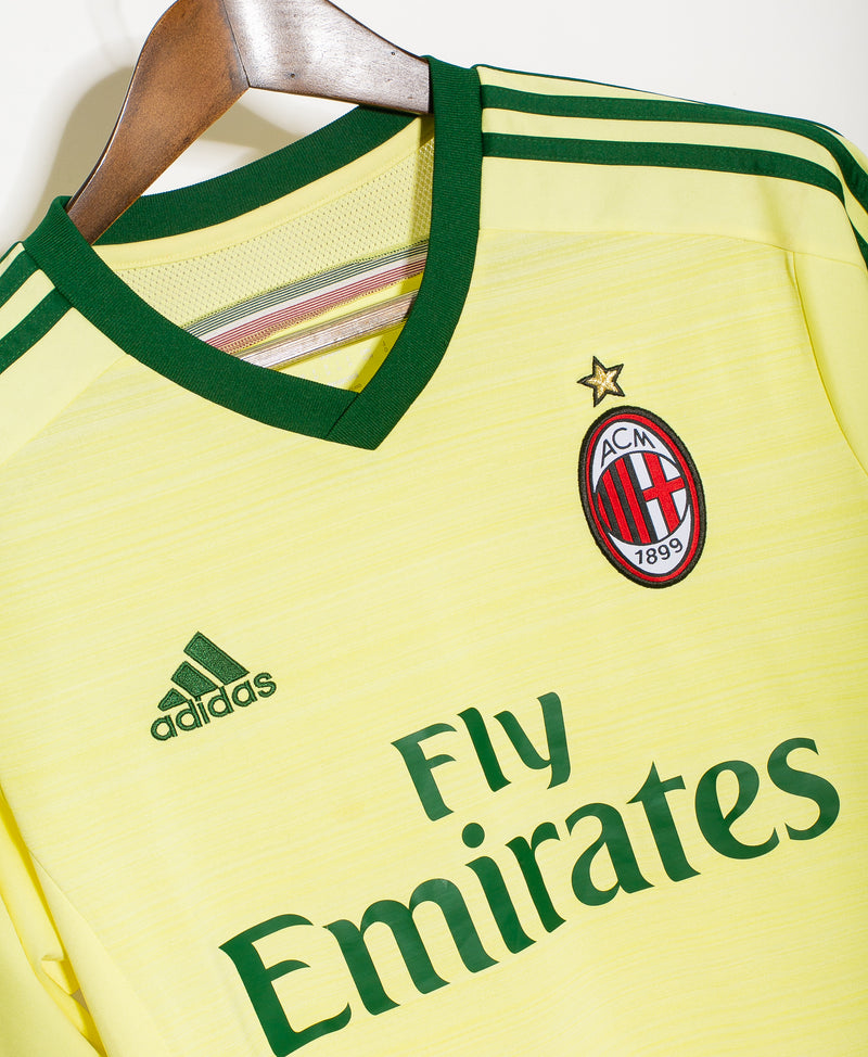 Adidas Official 2014-15 AC Milan Football Soccer Jersey Size 