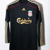 Liverpool 2009-10 Torres Long Sleeve Away Kit (S)
