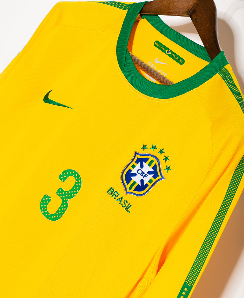 Lucio's Brazil Match Shirt, World Cup 2010 - CharityStars