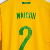 Brazil 2010 Maicon Home Kit (L)