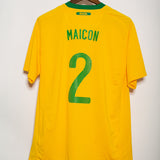 Brazil 2010 Maicon Home Kit (L)