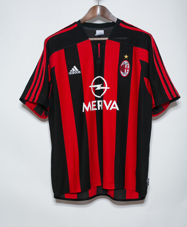 AC Milan 2003-04 Shevchenko Home Kit (L)