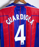 Barcelona 1997-98 Guardiola Home Kit (XL)