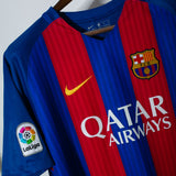 Barcelona 2016-17 Suarez Home Kit (XL)