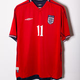 England 2002 Heskey Away Kit (2XL)