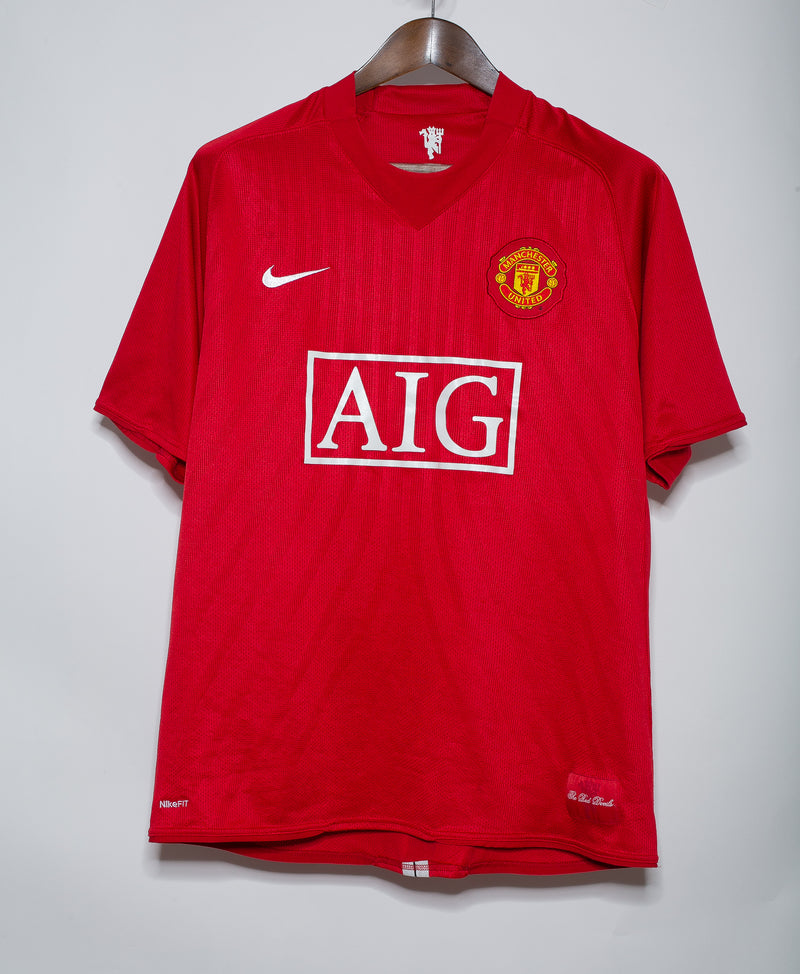 Nike 2007-2008 Manchester United Jersey Ronaldo # 7 Nigeria