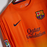 Barcelona 2012-13 Messi Long Sleeve Away Kit (L)