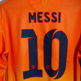 Barcelona 2012-13 Messi Long Sleeve Away Kit (L)