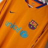 Barcelona 2006-07 Ronaldinho Away Kit (XL)