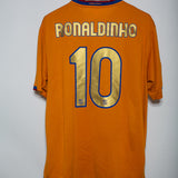 Barcelona 2006-07 Ronaldinho Away Kit (XL)