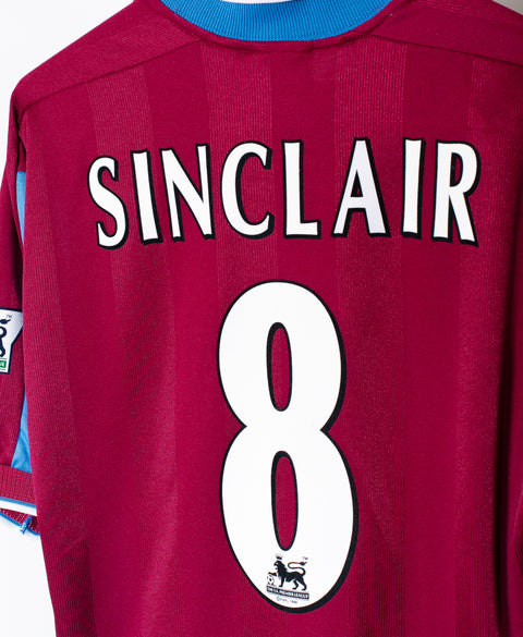 West Ham United 1997-98 Sinclair Home Kit (L)