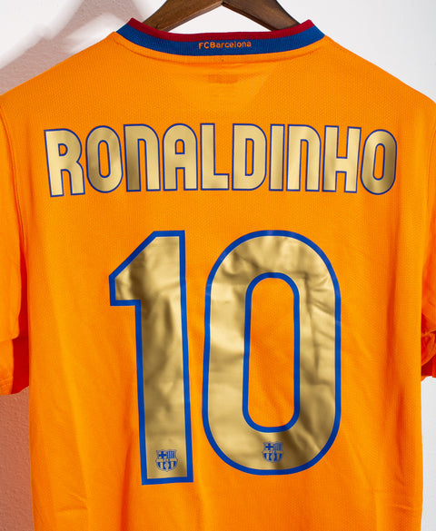 Barcelona 2006-07 Ronaldinho Away Kit (M)