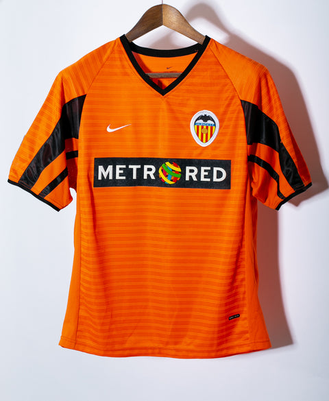 Valencia 2001-02 Mendieta Away Kit (S)