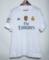 Real Madrid 2015-16 James Home Kit (XL)