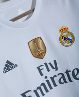 Real Madrid 2015-16 James Home Kit (XL)