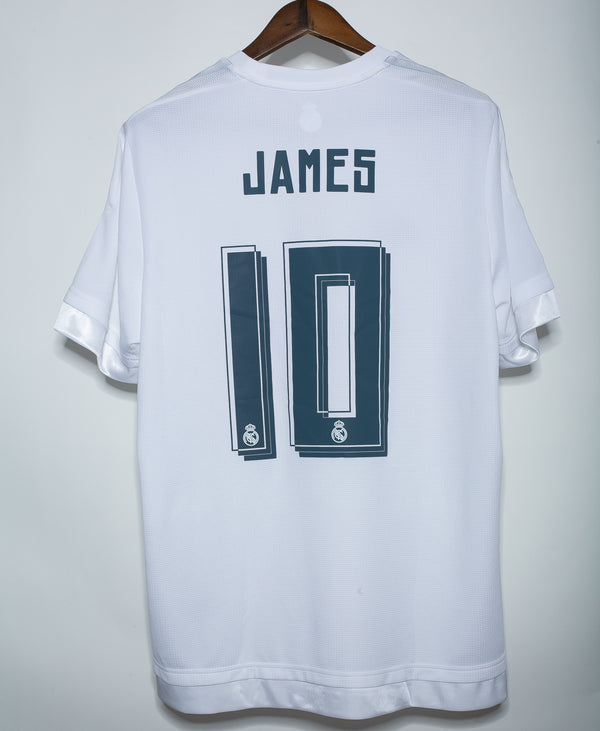 Real Madrid 2015-16 James Home Kit (XL)