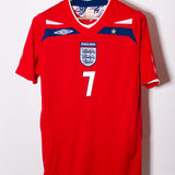 England 2008 Beckham Away Kit (M)