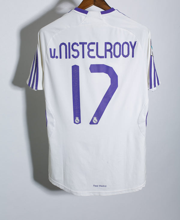 Real Madrid 2007-08 V.Nistelrooy Home Kit (S)