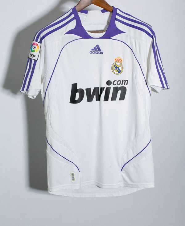 Real Madrid 2007-08 V.Nistelrooy Home Kit (S)
