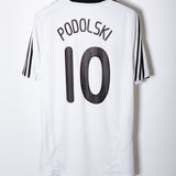 Germany 2008 Podolski Home Kit (L)