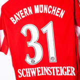 Bayern Munich 2010-11 Schweinsteiger Home Kit (M)