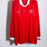 Manchester United 1998-99 Adidas Remake Long Sleeve Home Kit (2XL)