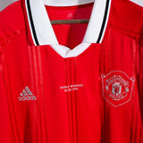 Manchester United 1998-99 Adidas Remake Long Sleeve Home Kit (2XL)