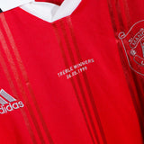 Manchester United 1998-99 Adidas Remake Long Sleeve Home Kit (2XL)
