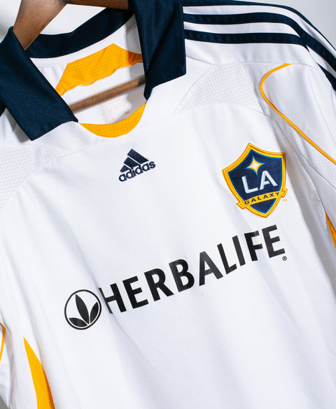 LA Galaxy 2007-08 Beckham Home Kit (XL)